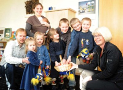 Ehrenpatenschaft für Schweriner Familie