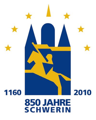 Das 850 Jahre Schwerin Logo