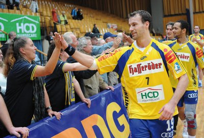 De Postlers bei ihren Fan's.