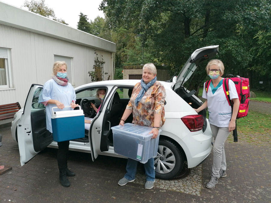 Krankenhaus Crivitz impft am Standort und mobil Schwerin Live